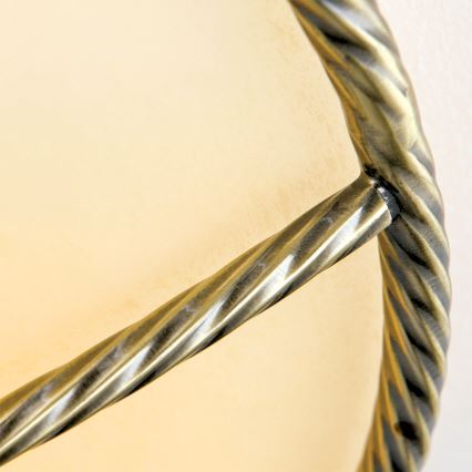 Φωτιστικό οροφής MAURO 5xE27/60W/230V διάμετρος 56 cm μπρονζέ