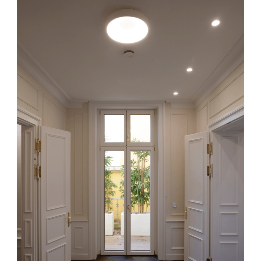 LED Dimmable φωτιστικό οροφής VENUS LED/50W/230V διάμετρος 61 cm λευκό