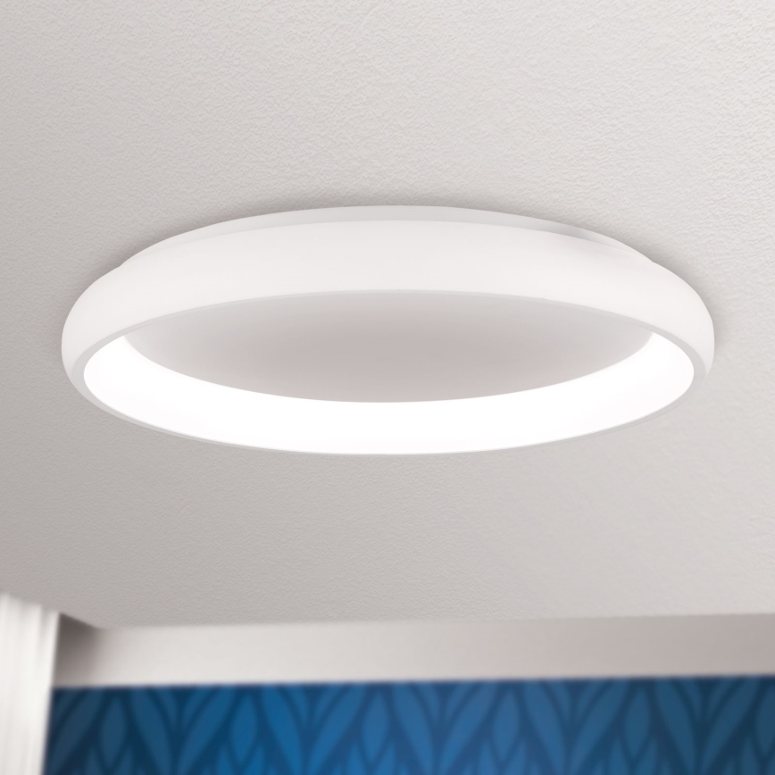 LED Dimmable φωτιστικό οροφής VENUS LED/50W/230V διάμετρος 61 cm λευκό