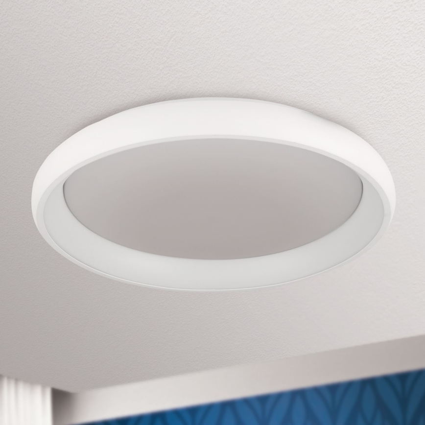LED Dimmable φωτιστικό οροφής VENUS LED/50W/230V διάμετρος 61 cm λευκό