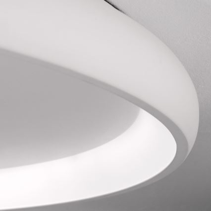 LED Dimmable φωτιστικό οροφής VENUS LED/85W/230V διάμετρος 81 cm λευκό