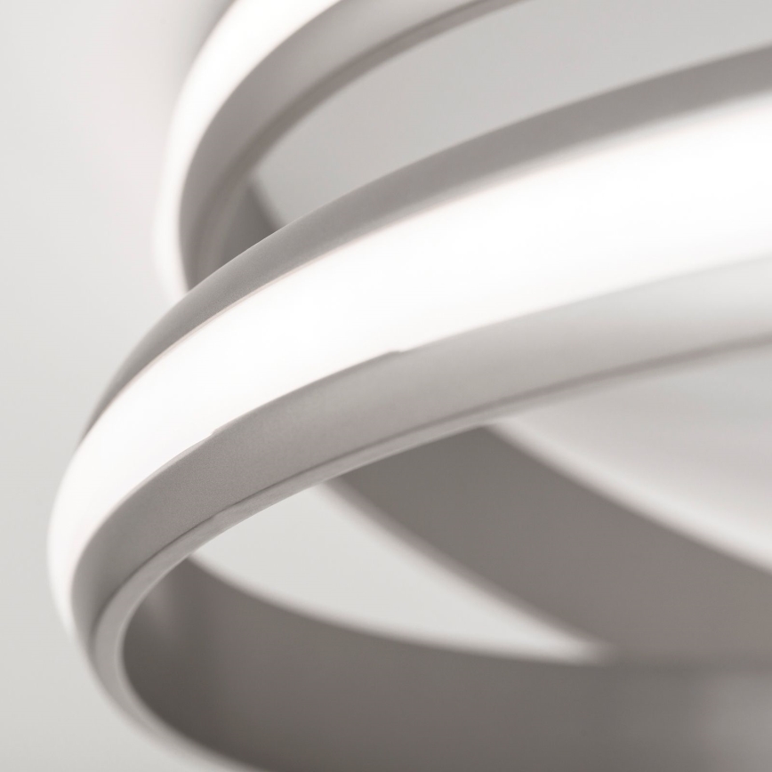 LED Dimmable φωτιστικό οροφής CIRCUS LED/30W/230V ασημί