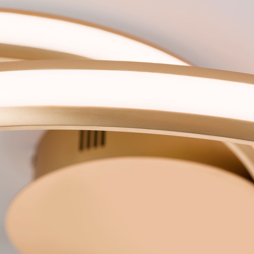 LED Dimmable φωτιστικό οροφής CIRCUS LED/30W/230V χρυσό