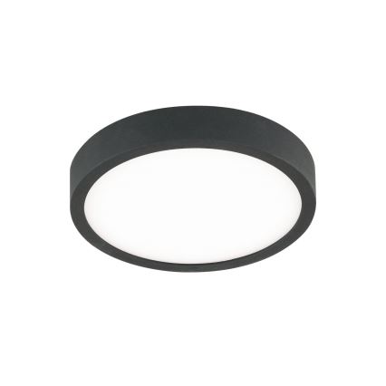 Φωτιστικό οροφής LED BULLY LED/12W/230V διάμετρος 14 cm μαύρο