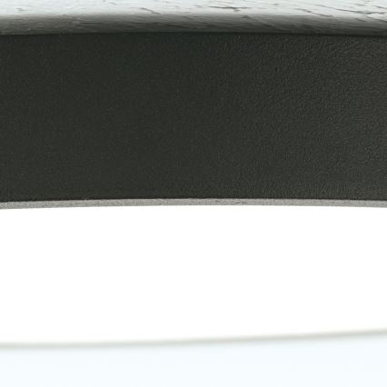 Φωτιστικό οροφής LED BULLY LED/24W/230V διάμετρος 24 cm μαύρο