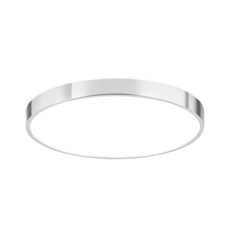 Φωτιστικό οροφής LED BULLY LED/28W/230V διάμετρος 28 cm γυαλιστερό χρώμιο