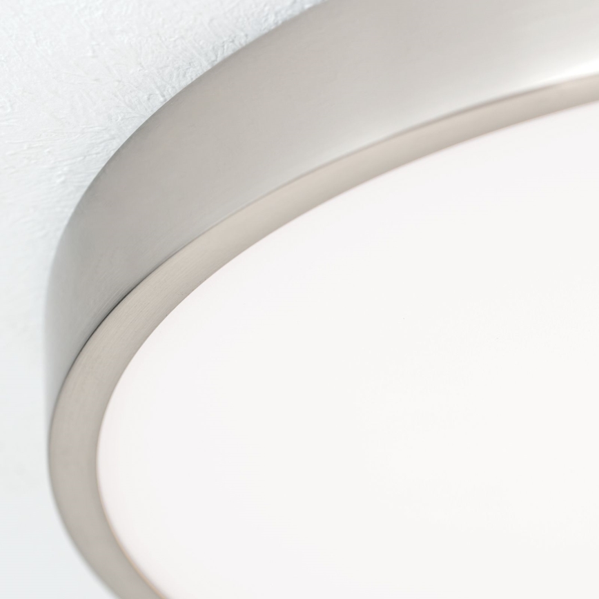 Φωτιστικό οροφής LED BULLY LED/28W/230V διάμετρος 28 cm ματ χρώμιο