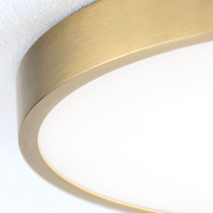 Φωτιστικό οροφής LED BULLY LED/28W/230V διάμετρος 28 cm χρυσό