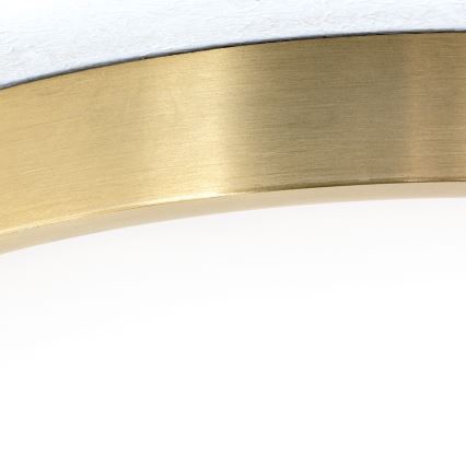 Φωτιστικό οροφής LED BULLY LED/28W/230V διάμετρος 28 cm χρυσό