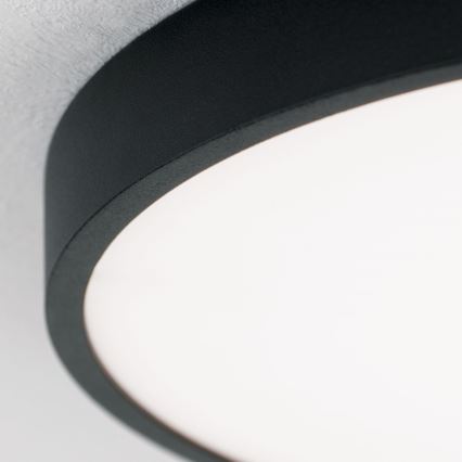 Φωτιστικό οροφής LED BULLY LED/28W/230V διάμετρος 28 cm μαύρο