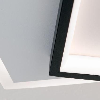 LED Dimmable φωτιστικό οροφής EMANUEL LED/50W/230V λευκό/μαύρο