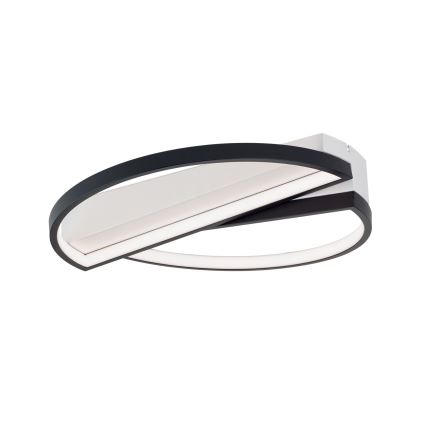 LED Dimmable φωτιστικό οροφής OLGA LED/28W/230V μαύρο/λευκό