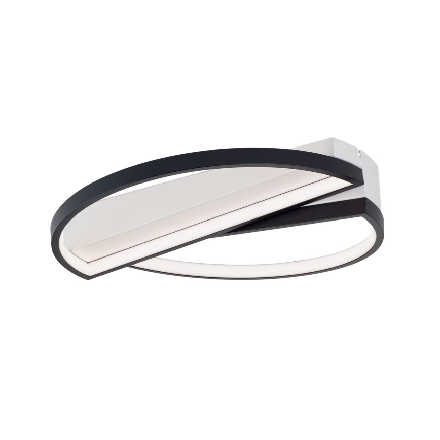 LED Dimmable φωτιστικό οροφής OLGA LED/28W/230V μαύρο/λευκό