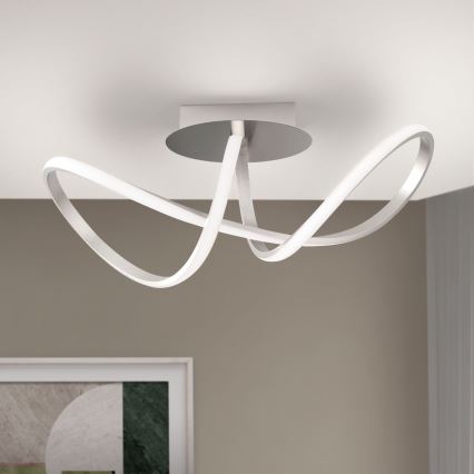 Πλαφονιέρα οροφής ντιμαριζόμενη LED CIRCUS LED/30W/230V ματ χρώμιο