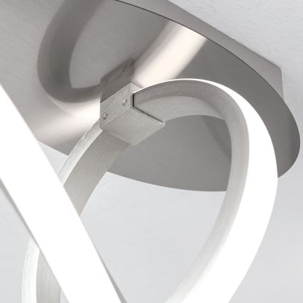 Πλαφονιέρα οροφής ντιμαριζόμενη LED CIRCUS LED/30W/230V ματ χρώμιο