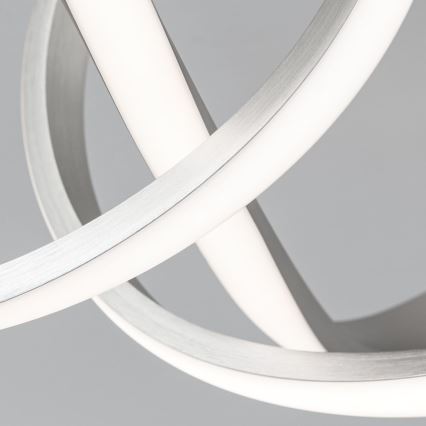 Πλαφονιέρα οροφής ντιμαριζόμενη LED CIRCUS LED/30W/230V ματ χρώμιο
