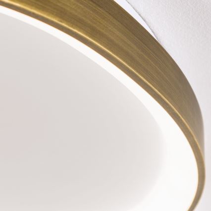 Φωτιστικό οροφής LED CHARLIE LED/48W/230V διάμετρος 65 cm χρυσό