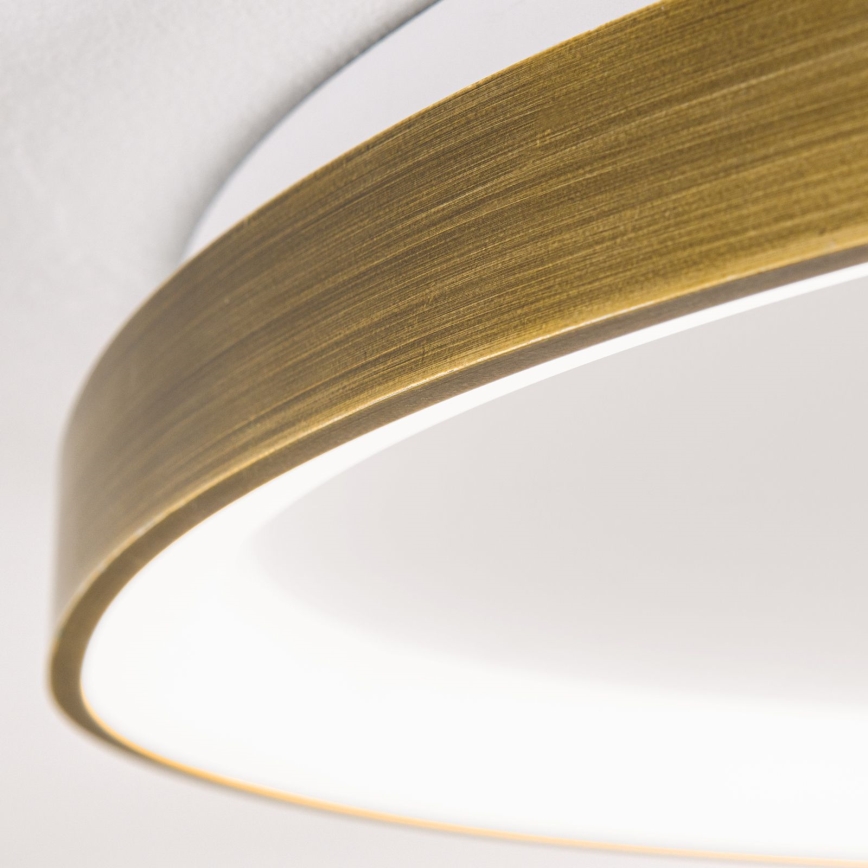 Φωτιστικό οροφής LED CHARLIE LED/48W/230V διάμετρος 65 cm χρυσό