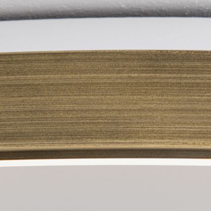 Φωτιστικό οροφής LED CHARLIE LED/72W/230V διάμετρος 80 cm χρυσό