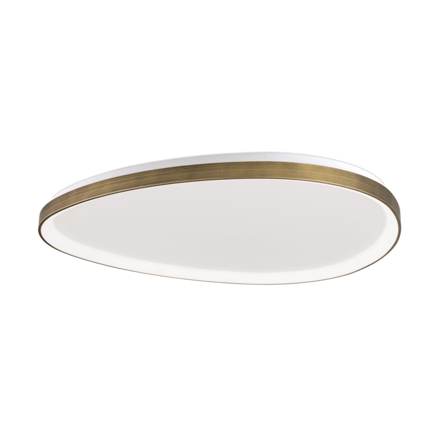Φωτιστικό οροφής LED CHARLIE LED/72W/230V διάμετρος 80 cm χρυσό