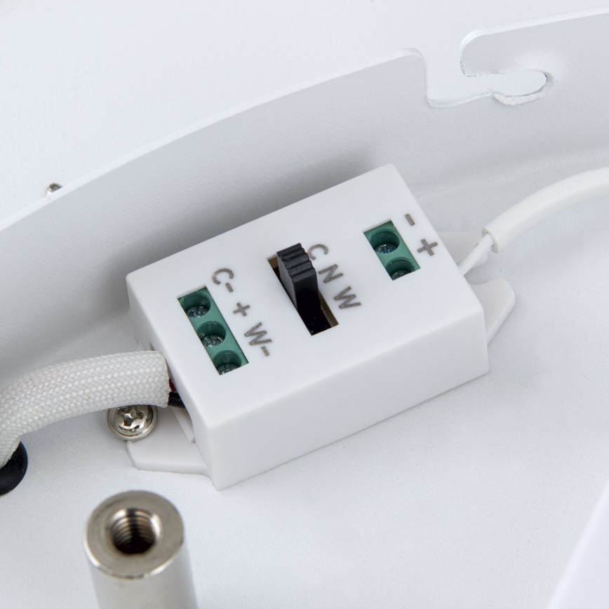 LED Ρυθμιζόμενο φωτιστικό οροφής MASCA LED/47W/230V 2700/3350/4000K διάμ. 60 εκ. μαύρο