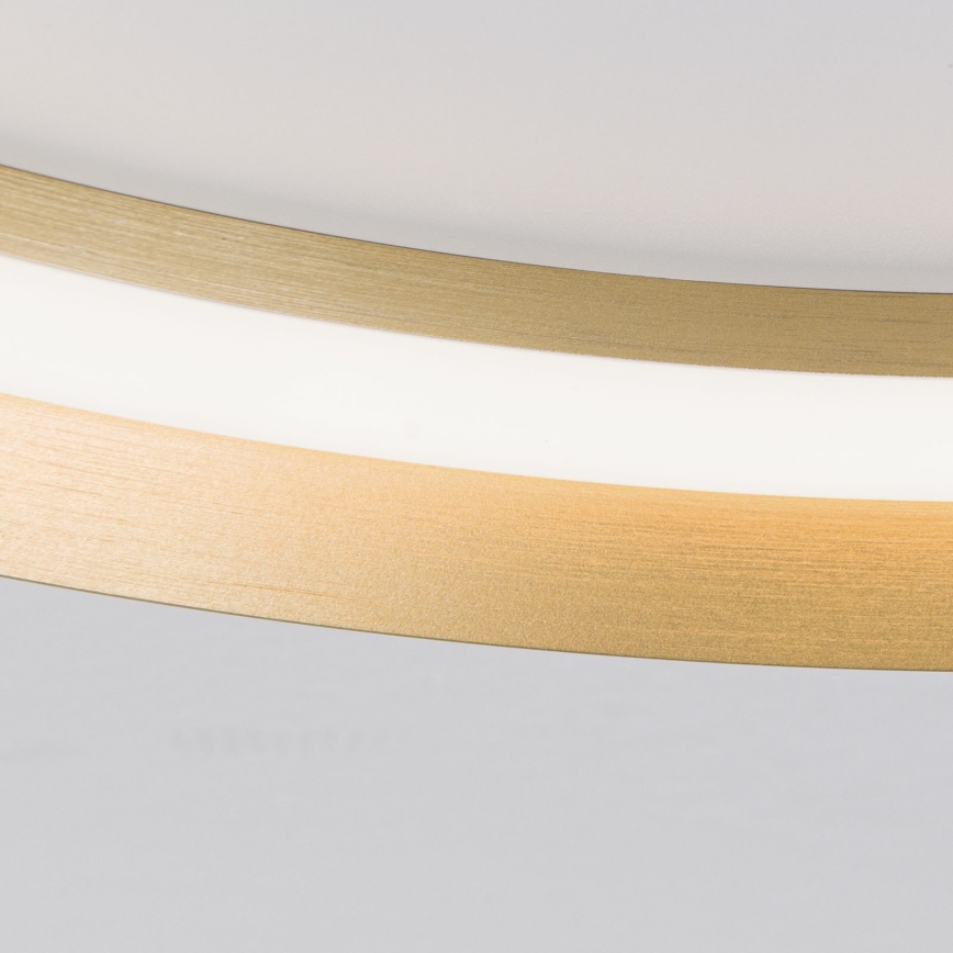 LED Dimmable φωτιστικό οροφής MANTA LED/38W/230V 2700/3000/4000K διάμετρος 45 cm χρυσό