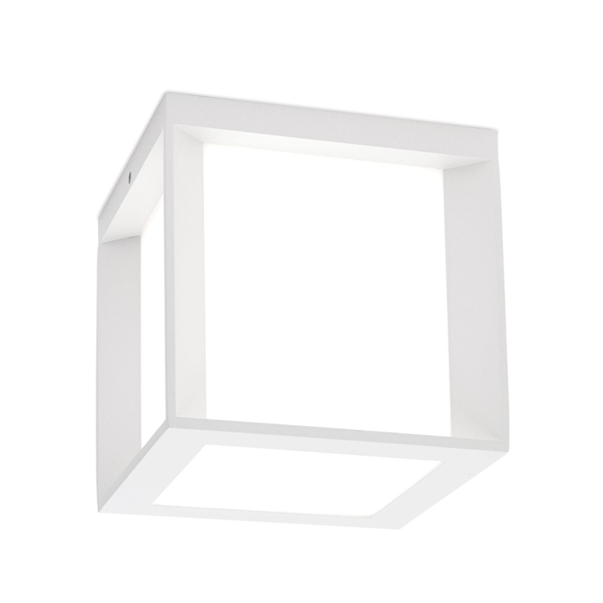 Φωτιστικό εξωτερικού χώρου HENRY 1xE27/15W/230V 16x16 cm IP44 λευκό