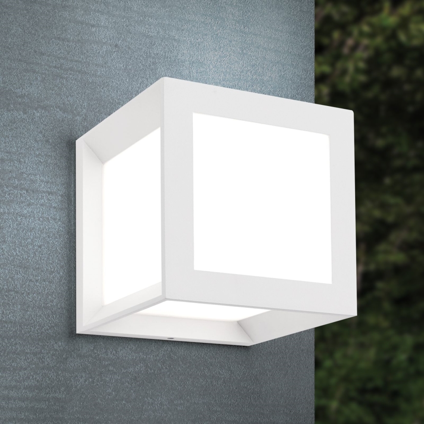 Φωτιστικό εξωτερικού χώρου HENRY 1xE27/15W/230V 16x16 cm IP44 λευκό