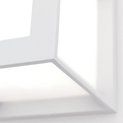 Φωτιστικό εξωτερικού χώρου HENRY 1xE27/15W/230V 16x16 cm IP44 λευκό