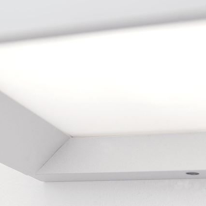 Φωτιστικό εξωτερικού χώρου HENRY 1xE27/15W/230V 16x16 cm IP44 λευκό
