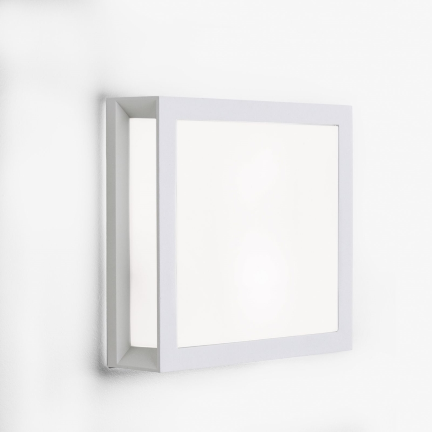 Εξωτερικό φωτιστικό HENRY 2xE27/15W/230V 26x26 cm IP44 λευκό