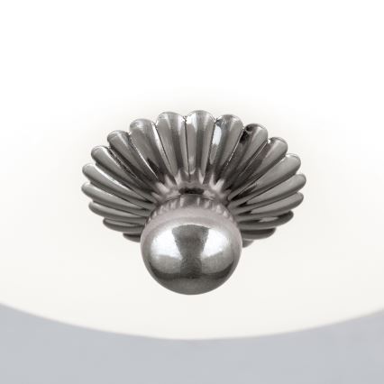 Φωτιστικό οροφής EMPIRA 2xE14/40W/230V διάμ. 26,5 cm ματ χρώμιο