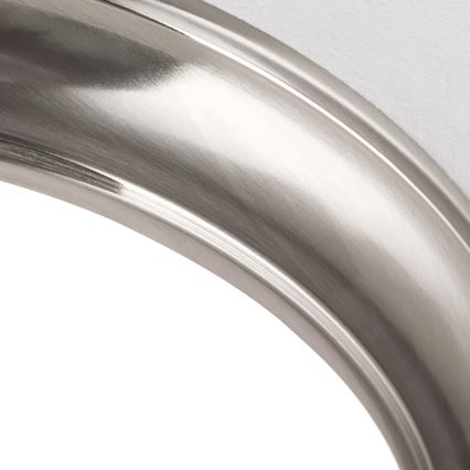 Φωτιστικό οροφής EMPIRA 2xE27/40W/230V διάμ. 35,5 cm ματ χρώμιο