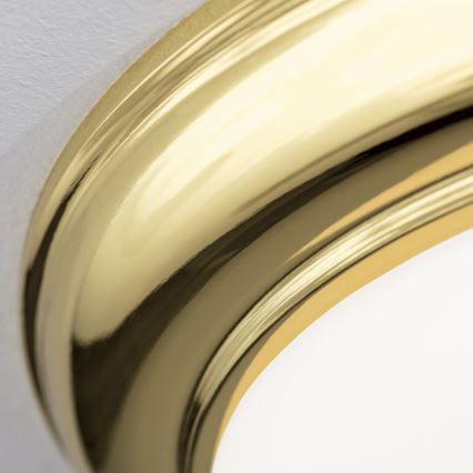 Φωτιστικό οροφής EMPIRA 2xE27/40W/230V Ø 35,5 εκ. χρυσό