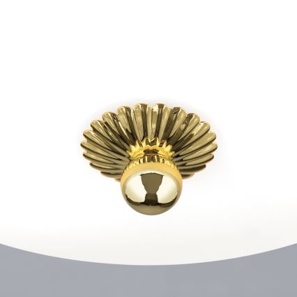 Φωτιστικό οροφής EMPIRA 2xE27/40W/230V Ø 35,5 εκ. χρυσό