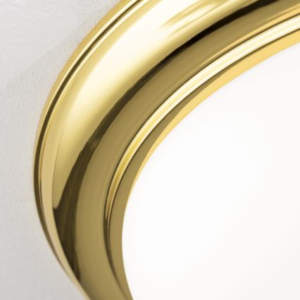 Φωτιστικό οροφής EMPIRA 3xE27/40W/230V, διάμ. 48 εκ., χρυσό