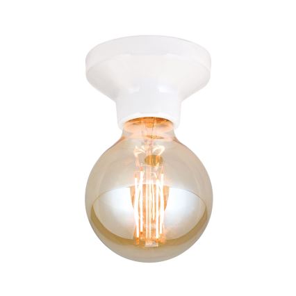 Φωτιστικό οροφής FROST 1xE27/60W/230V λευκό