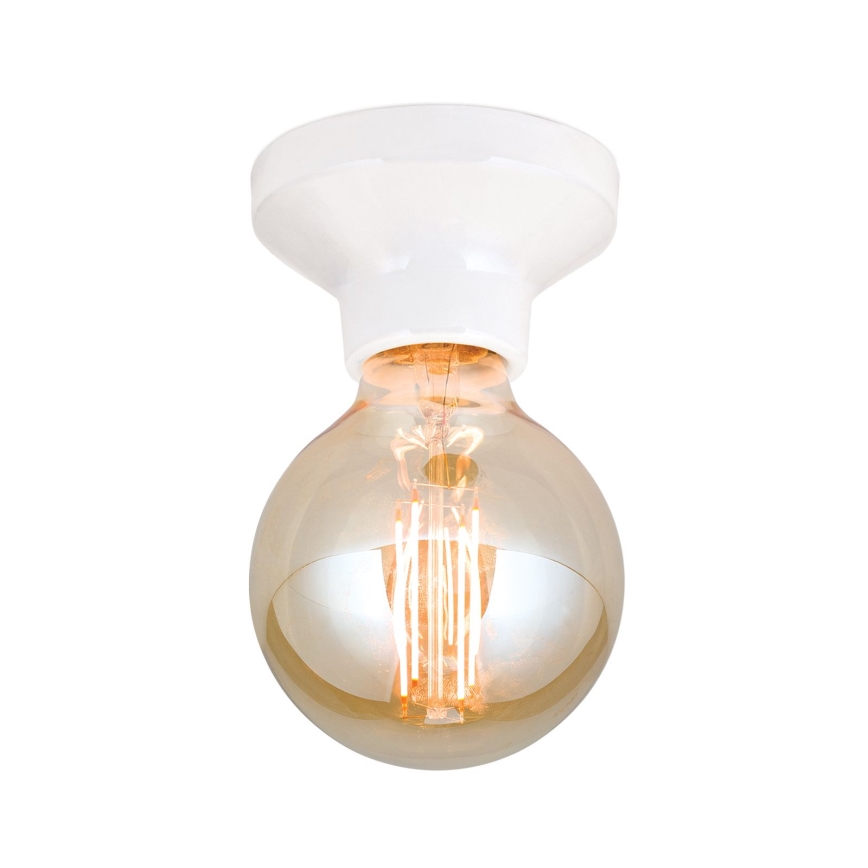 Φωτιστικό οροφής FROST 1xE27/60W/230V λευκό