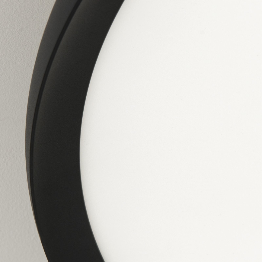 LED φωτιστικό οροφής KANT, 66W/230V, 2700/3000/4000K, διάμ. 80 cm, μαύρο