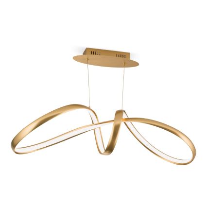 Ρυθμιζόμενο LED φωτιστικό οροφής με καλώδιο CIRCUS LED/36W/230V χρυσό