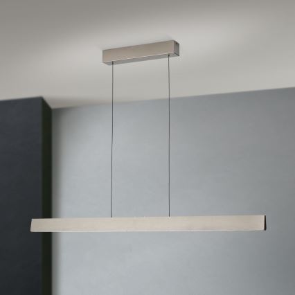 Led Dimmable κρεμαστό φωτιστικό οροφής TARA LED/44W/230V 2700/3800/4500/5700K ματ χρώμιο