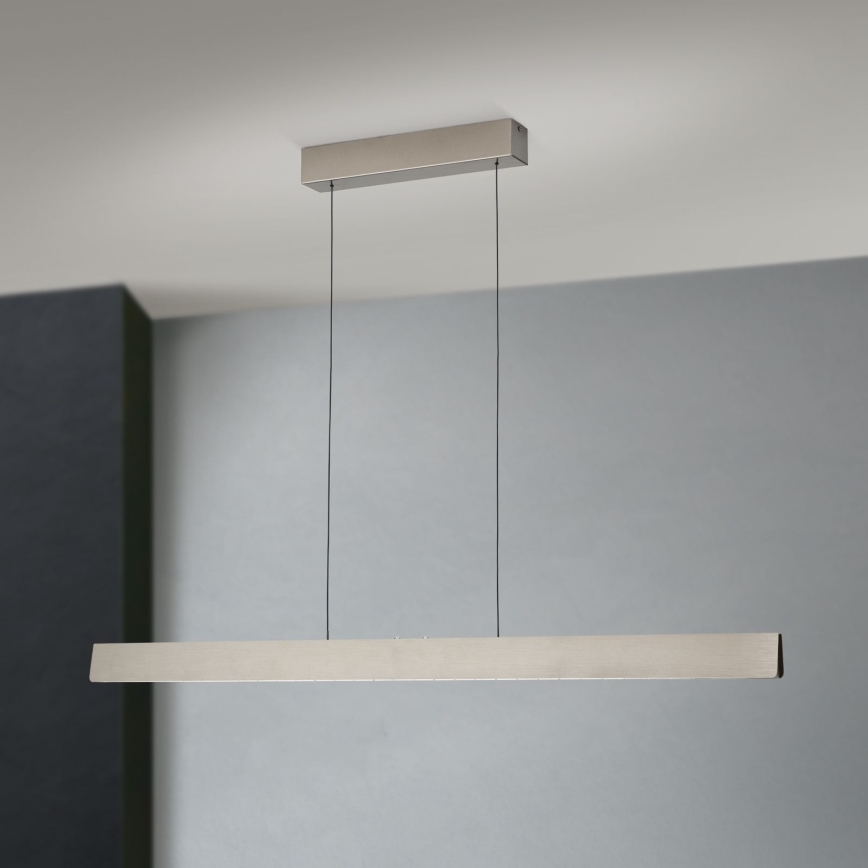 Led Dimmable κρεμαστό φωτιστικό οροφής TARA LED/44W/230V 2700/3800/4500/5700K ματ χρώμιο