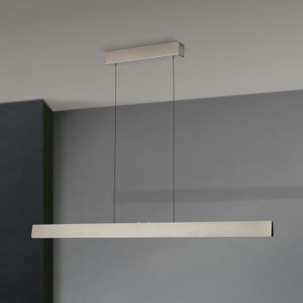 Led Dimmable κρεμαστό φωτιστικό οροφής TARA LED/44W/230V 2700/3800/4500/5700K ματ χρώμιο