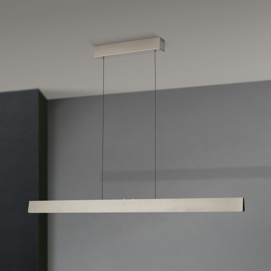 Led Dimmable κρεμαστό φωτιστικό οροφής TARA LED/44W/230V 2700/3800/4500/5700K ματ χρώμιο