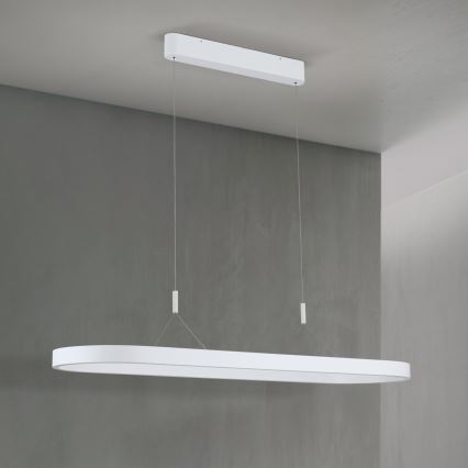 Κρεμαστό φωτιστικό CARRARA LED/80W/230V 2700/3000/4000K λευκό