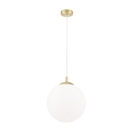 Κρεμαστό φωτιστικό με καλώδιο MADIS 1xE27/60W/230V χρυσό