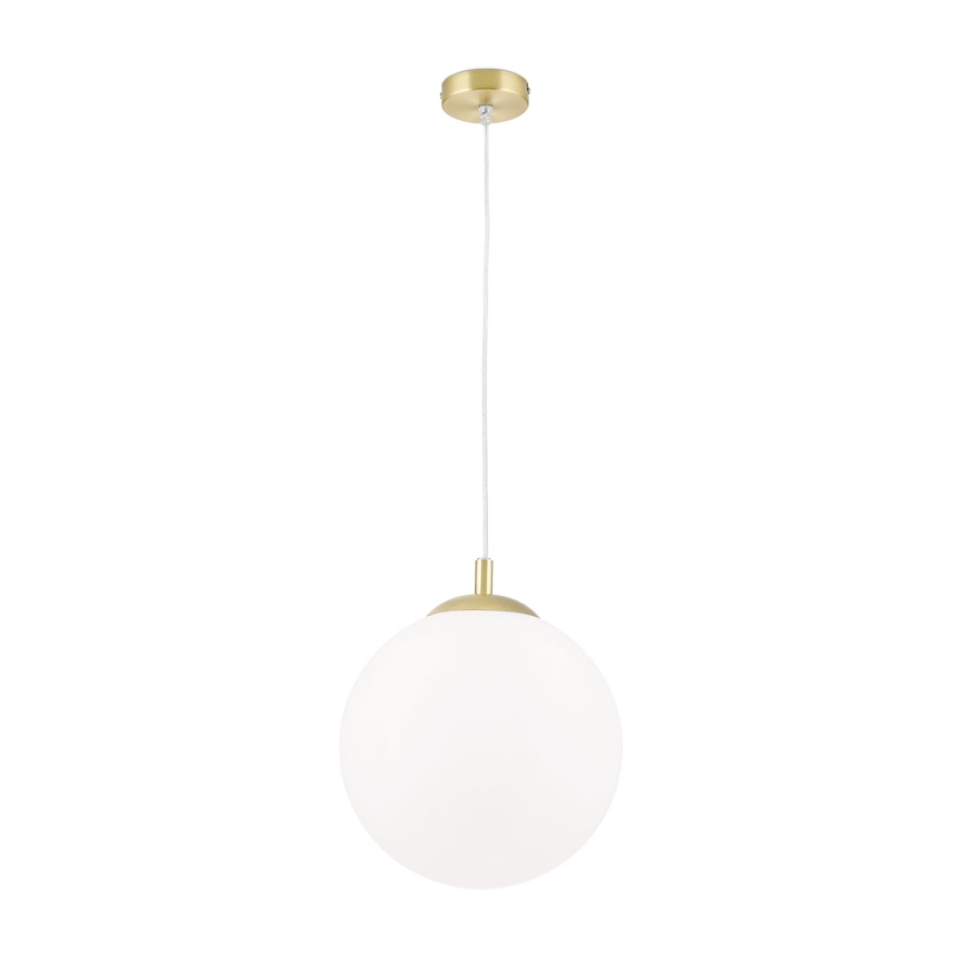 Κρεμαστό φωτιστικό με καλώδιο MADIS 1xE27/60W/230V χρυσό