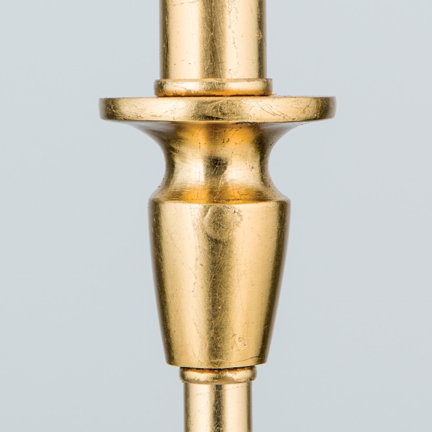 Eπιτραπέζιο φωτιστικό FONSA 1xE27/60W/230V 61 cm λευκό/χρυσό