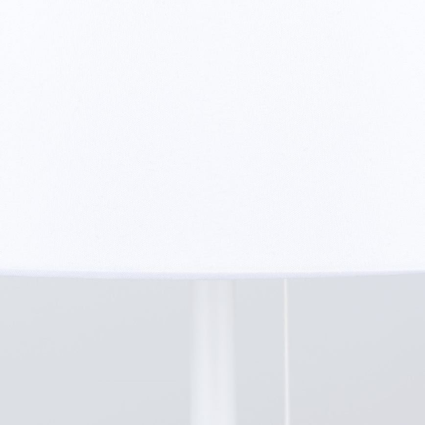 Eπιτραπέζιο φωτιστικό with USB port LUDWIG 1xE27/40W/230V 50 cm λευκό