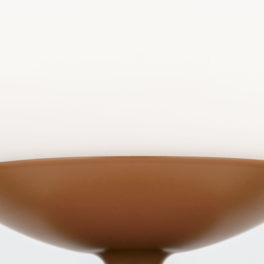 Eπιτραπέζιο φωτιστικό STANLEY 1xE14/25W/230V ceramics/καφέ